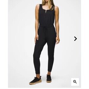 NWT Prana Railay One Piece Tank Jumpsuit 1 Piece In Black Women Size Medium